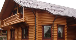 Строительство дома из оцилиндрованного бревна в донском - от 134771 рублей